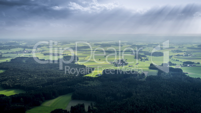 flight over Bavaria