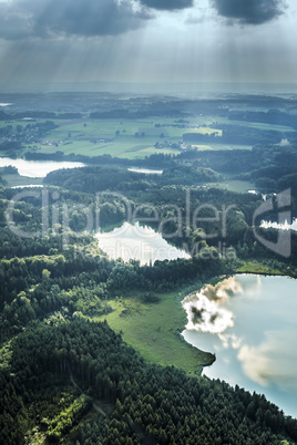 flight over Bavaria