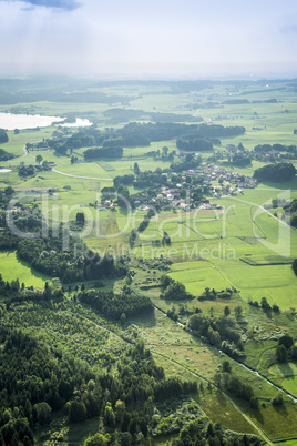 flight over Bavaria