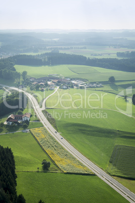 flight over Bavaria