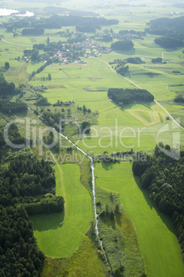 flight over Bavaria