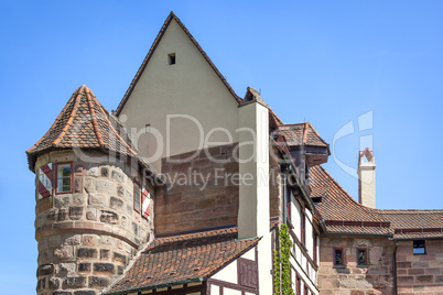 Castle of Nuremberg Bavaria Germany