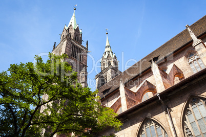 St. Lorenz Church Nuremberg Bavaria Germany