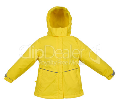 Warm jacket isolated