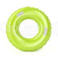Green swim ring