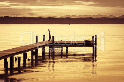 Starnberg Lake in Germany