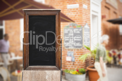 old blackboard