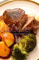 Beef roulade