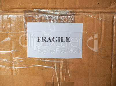 Fragile sign