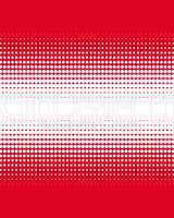 Farbverlauf aus roten Punkten auf weißem Hintergrund