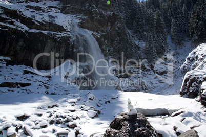 Krimmler Wasserfälle, Pinzgau, Österreich