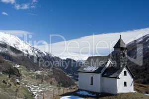 Kapelle auf der Islitzer Alm, Osttirol, Österreich