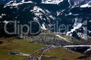 Luftaufnahme, Pinzgau, Österreich