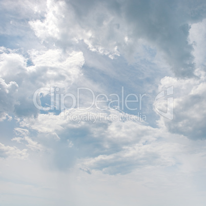 white fluffy clouds