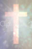 Composite image of cross