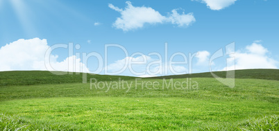 Field and sky