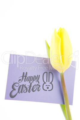 Composite image of happy easter