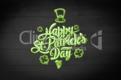 Composite image of patricks day greeting Composite image of patricks day greeting