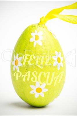 Composite image of feliz pasqua