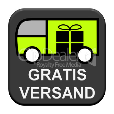 Moderner Button - Gratis Versand