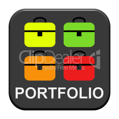 Moderner Button - Portfolio