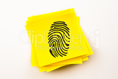 Composite image of fingerprint
