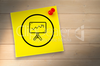 Composite image of presentation graphic