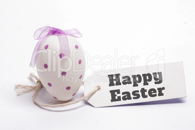 Composite image of happy easter