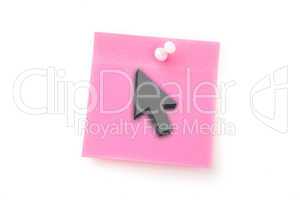 Composite image of arrow