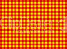 Tischdeckenmuster gelb rot