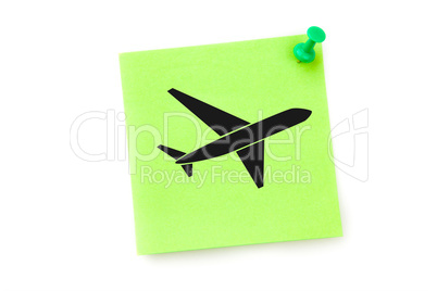 Composite image of airplane