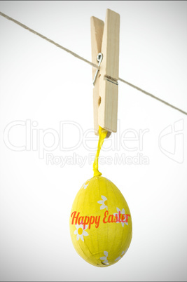 Composite image of happy easter