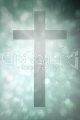 Composite image of cross