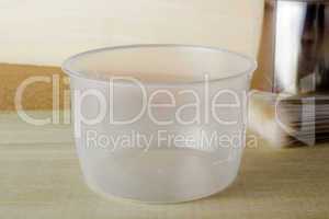 Industrial plastic container