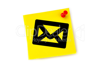 Composite image of envelope