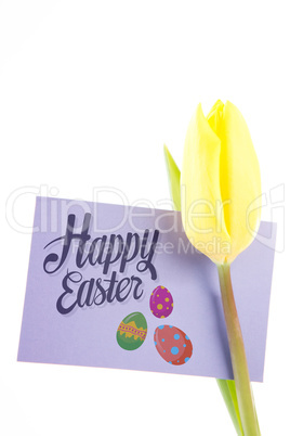 Composite image of happy easter