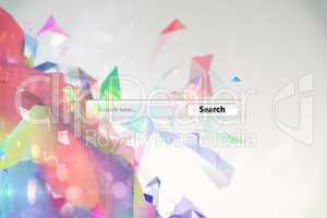 Composite image of search engine