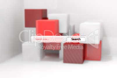 Composite image of search engine