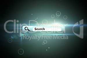 Composite image of search engine