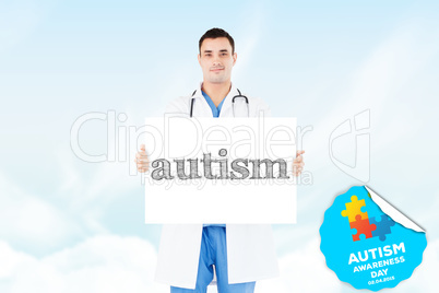 Autism against blue sky