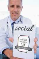 Social against autism awareness day