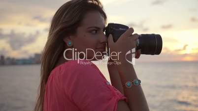 young woman, teen, teenager, photographer, photo, camera, picture, tourist