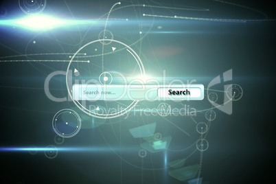 Composite image of search engine