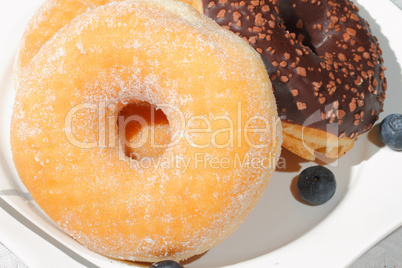 Donuts, Gebäck, Kuchen