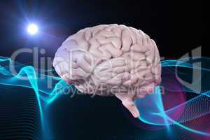 Composite image of brain