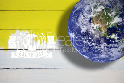 Composite image of earth Composite image of earth