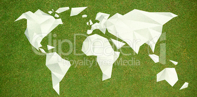 Composite image of earth day graphic