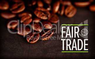 Composite image of fair trade