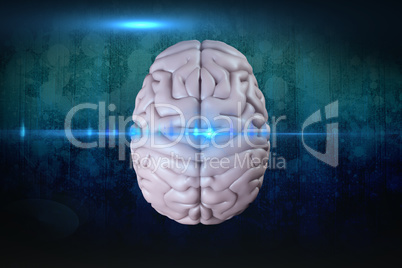 Composite image of brain