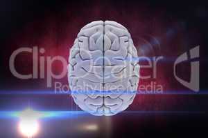 Composite image of brain